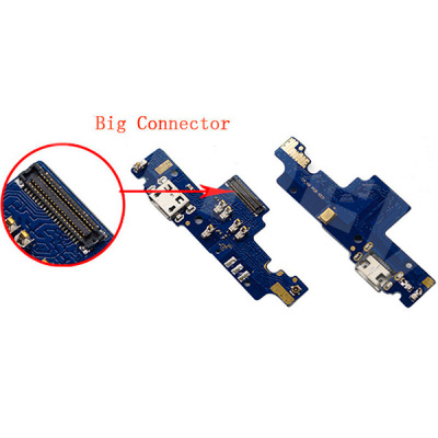 Шлейф для Xiaomi Redmi Note 4X (3GB/32GB) (MBE6A5) плата системный разъем/микрофон