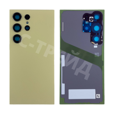 Задняя крышка для Samsung Galaxy S24 Ultra (S928B) Желтый - OR