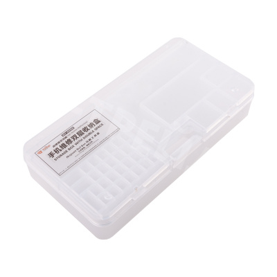 Органайзер MaYuan MY-2090 для хранения мелочей с ячейками (прозрачный, 37 ячеек)