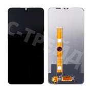 Дисплей для Realme C25/OPPO A16 (RMX3191/CPH2269) в сборе с тачскрином Черный - OR100