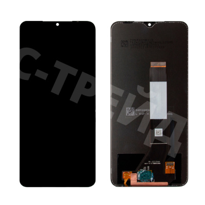 Дисплей для Xiaomi Poco M3/Redmi 9T (M2010J19CG/M2010J19SY) в сборе с тачскрином Черный - OR