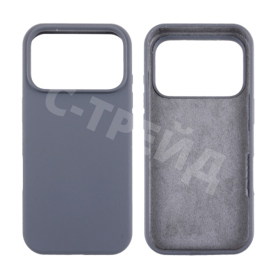 Чехол-накладка Soft Touch для iPhone 17 Pro Графит