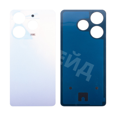 Задняя крышка для Tecno Spark 10 Pro (KI7) Белый - Премиум