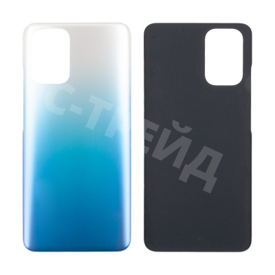 Задняя крышка для Xiaomi Redmi Note 10S (M2101K7BNY) Голубой