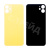 Задняя крышка для iPhone 11 (A2221) Желтый (стекло, узкий вырез под камеру, логотип)