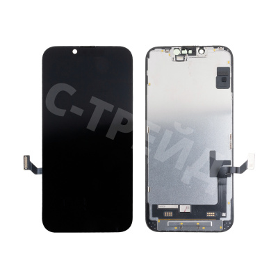 Дисплей для iPhone 16e (A3408/A3409/A3410/A3212) в сборе с тачскрином Черный - OR (Снятый, заменено ТОЛЬКО стекло)