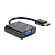 Переходник HDMI (F) - VGA (M) Черный
