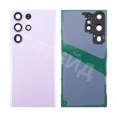 Задняя крышка для Samsung Galaxy S23 Ultra (S918B) Лавандовый - Премиум