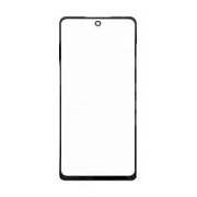 Стекло для переклейки Tecno Spark 10 Pro (KI7) в сборе с OCA пленкой Черный - OR (Mitsubishi)