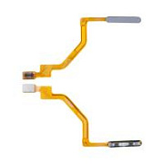 Шлейф для Xiaomi Redmi Note 9S/9 Pro (M2003J6A1G/M2003J6B2G) сканер отпечатка пальцев Белый