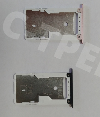 Держатель SIM для Xiaomi Redmi Note 4X (MBE6A5) Черный