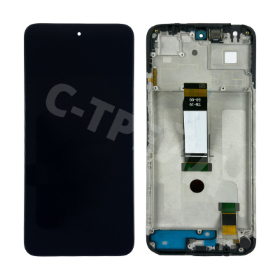 Дисплей для Xiaomi Redmi 13 4G (24040RN64Y) модуль с рамкой Черный - OR