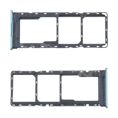 Держатель SIM для Tecno Spark Go 2023 (BF7) Голубой