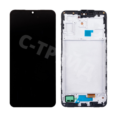 Дисплей для Samsung Galaxy A17 4G (A175F) модуль с рамкой Черный - (OLED) (Full Size)