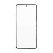 Стекло для переклейки Xiaomi Poco X5 Pro 5G/Redmi Note 12 Pro 5G/12 Pro+ (22101320G/221013164UG/22101316C/22101316I/2101316G) с OCA пленкой Черный - (Feaglet)