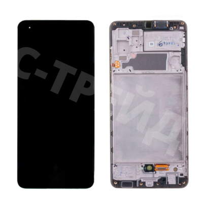 Дисплей для Samsung Galaxy A32 4G (A325F) модуль с рамкой Черный - OR (SP)