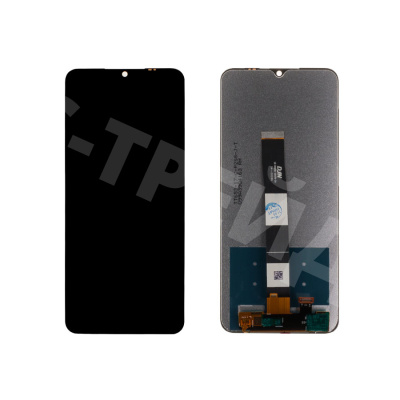 Дисплей для Xiaomi Redmi 9A/9C/10A (M2006C3LG) в сборе с тачскрином Черный - Оптима