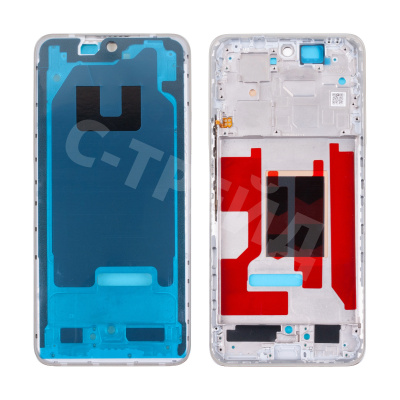 Рамка дисплея для Huawei Honor 200 (ELI-AN00) Серебро (возможен дефект ЛКП)