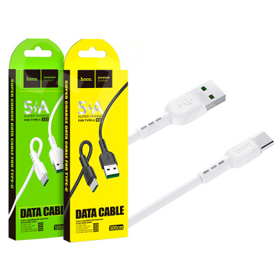 Кабель USB - Type-C Hoco X33 (5A) Белый