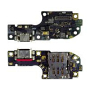Шлейф для Huawei Nova Y90 (CTR-LX1) плата системный разъем/разъем SIM/микрофон - Премиум