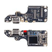 Шлейф для Vivo V40 (V2348 ) плата на системный разъем/разъем SIM/микрофон