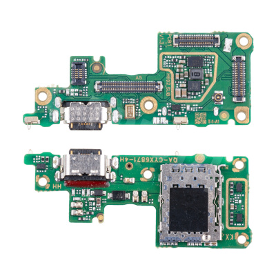 Шлейф для Infinix GT 20 Pro (X6871) плата на системный разъем/разъем SIM/микрофон