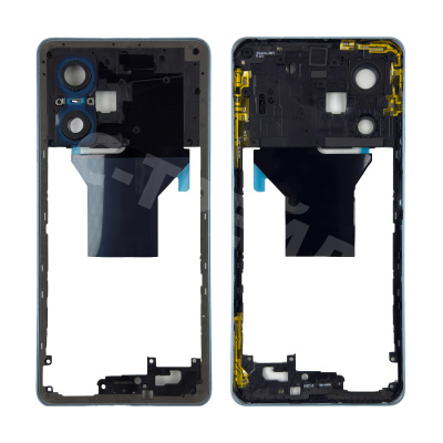 Средняя часть для Xiaomi Poco X5 Pro 5G (22101320G) Синий