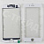 Стекло для переклейки iPhone 7 с OCA пленкой + рамка Белый - OR (Mitsubishi)