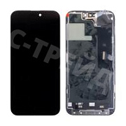 Дисплей для iPhone 14 Pro Max (A2895) в сборе с тачскрином Черный - OR (SP) (с верификацией “Новая запчасть”)