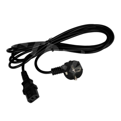 Кабель питания (евровилка - IEC C13, 1.8 м) Черный