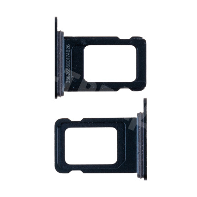 Держатель SIM для iPhone 14 Pro/14 Pro Max (1 Sim) (A2891/A2895) Черный