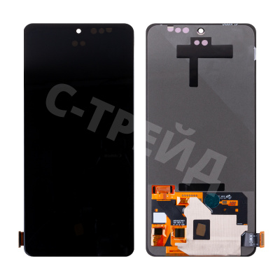 Дисплей для Vivo V27e/T2 4G (V2237/V2320) в сборе с тачскрином Черный - (OLED)