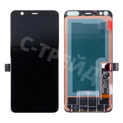 Дисплей для Google Pixel 4 (G020M/G020I) в сборе с тачскрином Черный - OR
