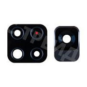 Стекло камеры для Xiaomi Redmi Note 11S 5G (22031116BG) (комплект 2 шт.) Черный