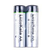 Аккумуляторные батарейки "AA" LiitoKala 2500 mAh (2 шт. в блистере)