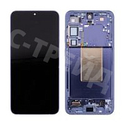 Дисплей для Samsung Galaxy S24+ (S926B) модуль с рамкой Фиолетовый - OR (SP)