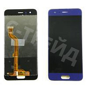 Дисплей для Huawei Honor 9/9 Premium (STF-L09/STF-AL10) в сборе с тачскрином Синий - Оптима
