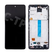 Дисплей для Samsung Galaxy A52/A52 5G/A52s 5G (A525F/A526B/A528B) модуль с рамкой Черный - (In-Cell)