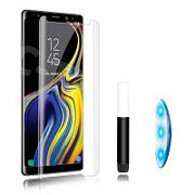 Защитное стекло "UV комплект" для Samsung Galaxy S20+ (G985F) (клей, лампа)