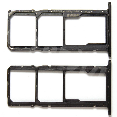 Держатель SIM для Huawei Honor 8S/Y5 2019/Honor 8S Prime (AMN-LX9/KSE-LX9/KSA-LX9) Черный