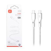 Кабель Type-C - Type-C XO NB-Q231B (60W) Белый