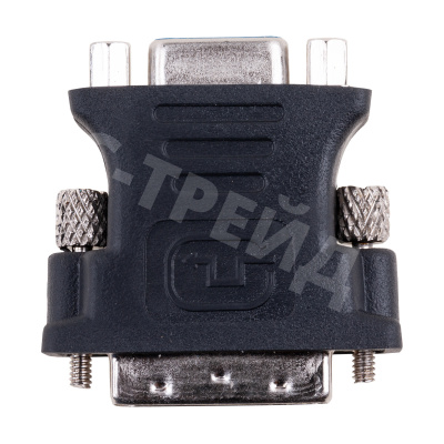Переходник DVI-I (F) - VGA (M) Черный