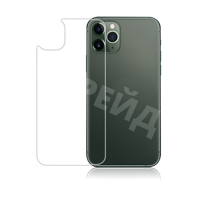 Защитная пленка на заднюю панель для iPhone 11 (силикон, глянцевая)