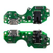 Шлейф для Tecno Spark Go 2022 (KG5m) плата на системный разъем/разъем гарнитуры/микрофон