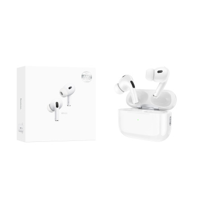 Беспроводные наушники Bluetooth Hoco EW51 (TWS, вакуумные, активное шумоподавление) Белый