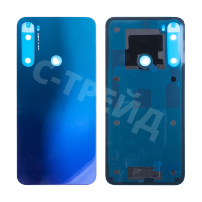 Задняя крышка для Xiaomi Redmi Note 8/8 2021 (M1908C3JC/M1908C3JGG) Синий - Премиум