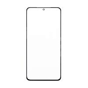Стекло для переклейки Samsung Galaxy S21 (G991B) в сборе с OCA пленкой Черный - OR (Mitsubishi)