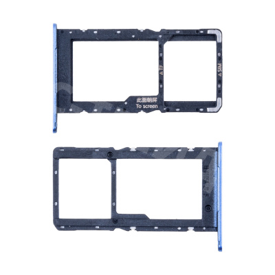 Держатель SIM для Huawei Nova Y70/Y70 Plus/Y71 (MGA-LX9N) Синий