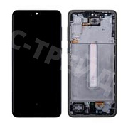 Дисплей для Samsung Galaxy A33 5G (A336B) модуль с рамкой Черный - OR (SP)