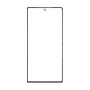 Стекло для переклейки Samsung Galaxy S23 Ultra (S918B) с OCA пленкой Черный - OR (Mitsubishi)